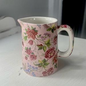 Heron Cross Pottery Mini Floral Creamer Cup